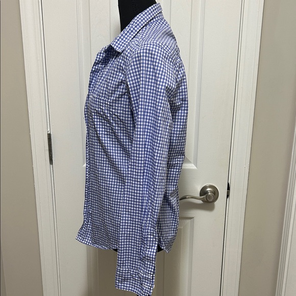 Frank & Eileen fitted button down Women’s shirt | Blue White | S - Picture 8 of 10